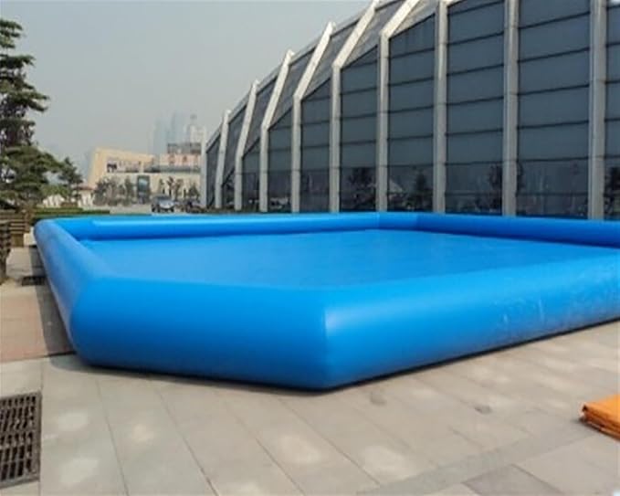 23x23x1.8ft Commercial Large Inflatable Pool Blow Up Swim Pools Swimming Lounge Pools with One Blower for Commercial Outdoor Summer