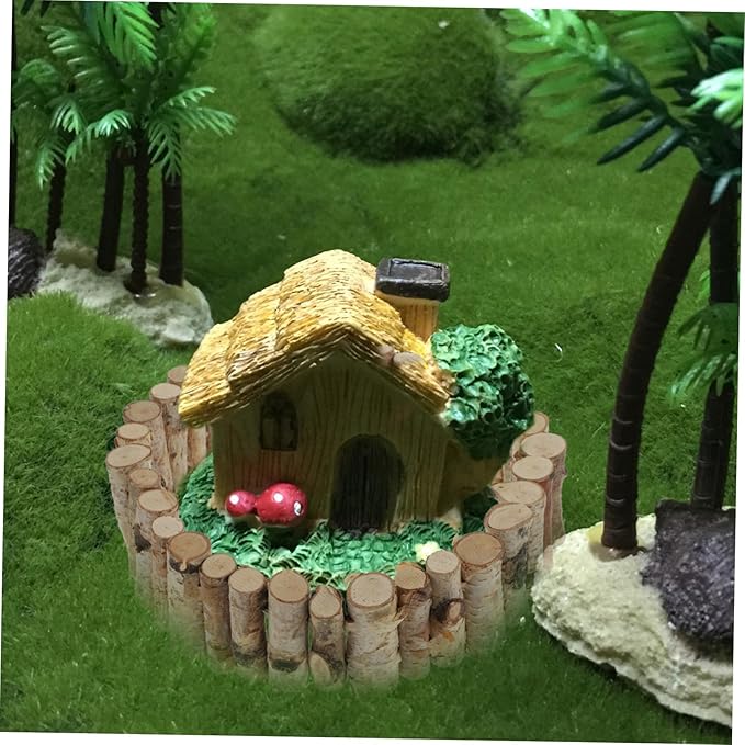 1Pc Adorable Miniature Fence for DIY Fairy Gardens Succulent Landscapes Indoor Durable Crafting Accessory for Plants and Garden Projects