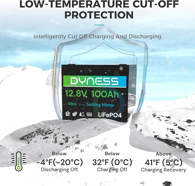 12V 100Ah LiFePO4 Battery Mini TM (4 Pack), BCI Group 24, 12V 100Ah Lithium Battery with Low-Temp Protection Built-in 100A BMS, 12.8V Deep Cycles Battery, Perfect for Trolling Motor, RVs, Boat, Marine