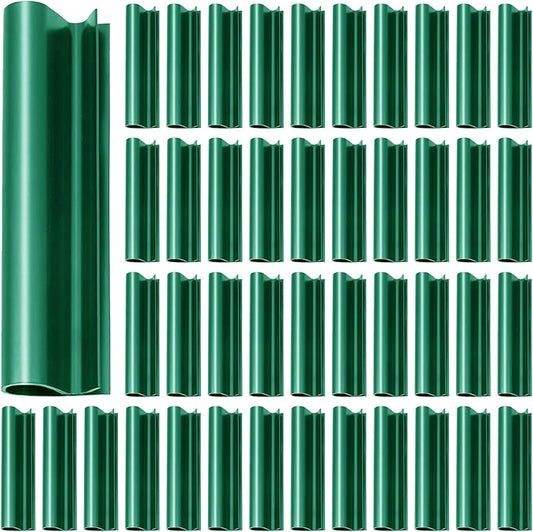 72 PCS Pool Cover Clips for Above Ground Pools Winter Cover Clip for Pool Securing-Pool Cover Clamps Greenhouses PVC Pipe Clamp Cover Clip for Pool with Metal Railing