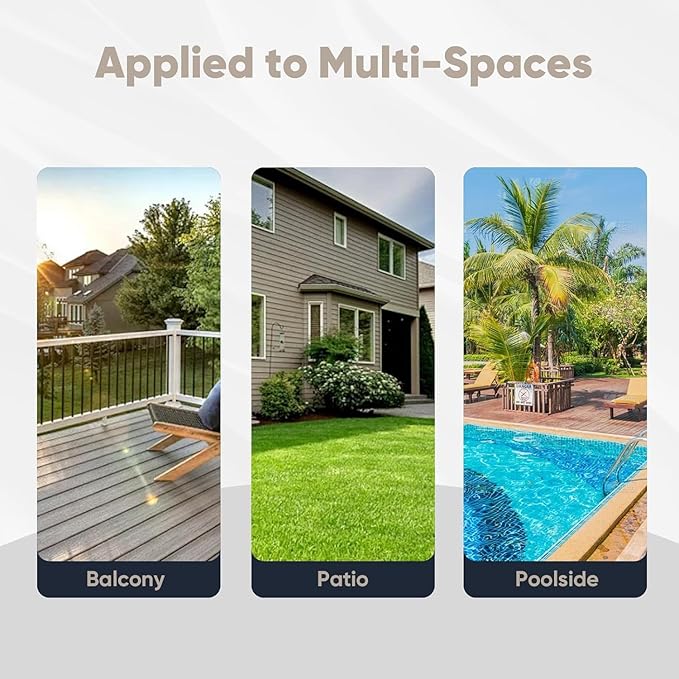 Wicker Patio Furniture Set, 6 PCS Outdoor Patio Furniture Set with Swivel Chairs, Includes 2 Swivel Patio Chairs, 1 Outdoor Couch, 1Side Table and 2 Ottoman, Grey/Grey