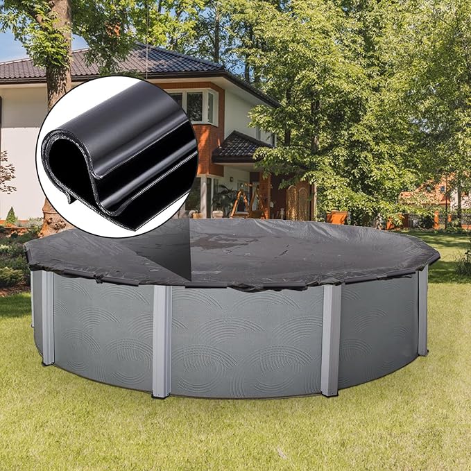 72 PCS Cover Clip for Pool Securing Winter Pool Cover Clips for Above Ground Pools-2 Shapes Pool Cover Clamps 4.7 inch Wind Guard Clips Securing Cover Clip for Pool with Metal Railing