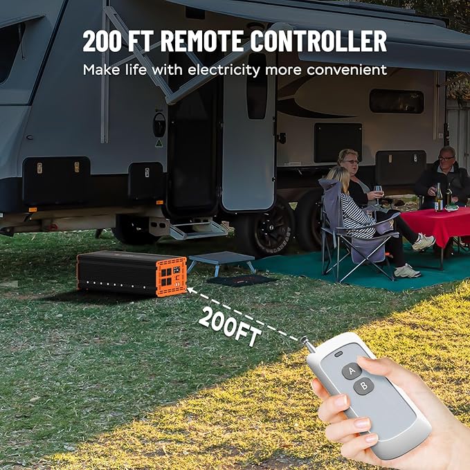 4000 Watt Power Inverter 12V DC to 110V/120V AC Converter Peak Power 8000W Car Inverter with LCD Display 2 AC Outlets USB Port Cables Included for RV,Truck,Off-Grid Solar System Remote Controller