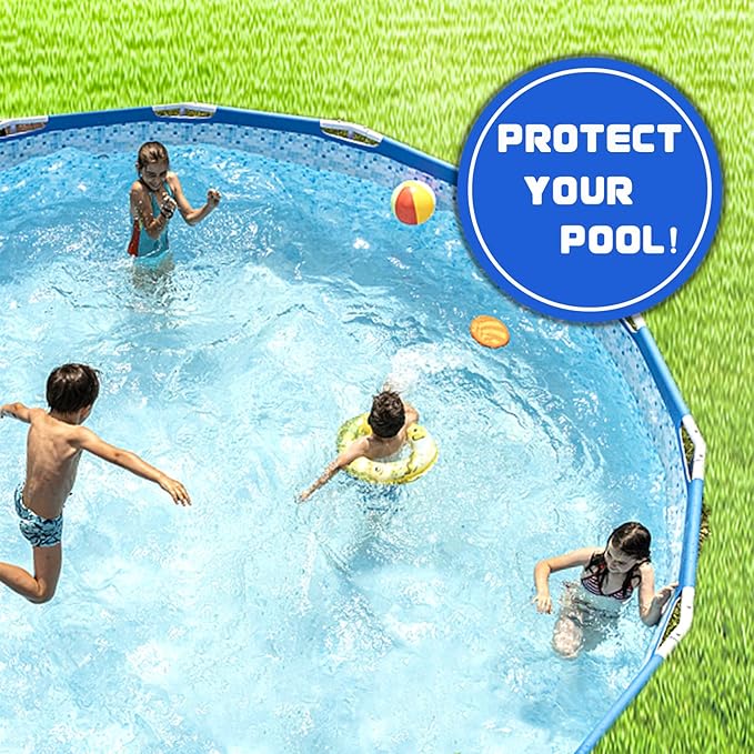 2Pcs Swimming Pool Pipe Holders, Pool Accessories, Pool Hoses for Above Ground Pools, Designed to Fit On Intex Pools - Prevent Pipe Sagging, Improve Pool Hoses Lifespan