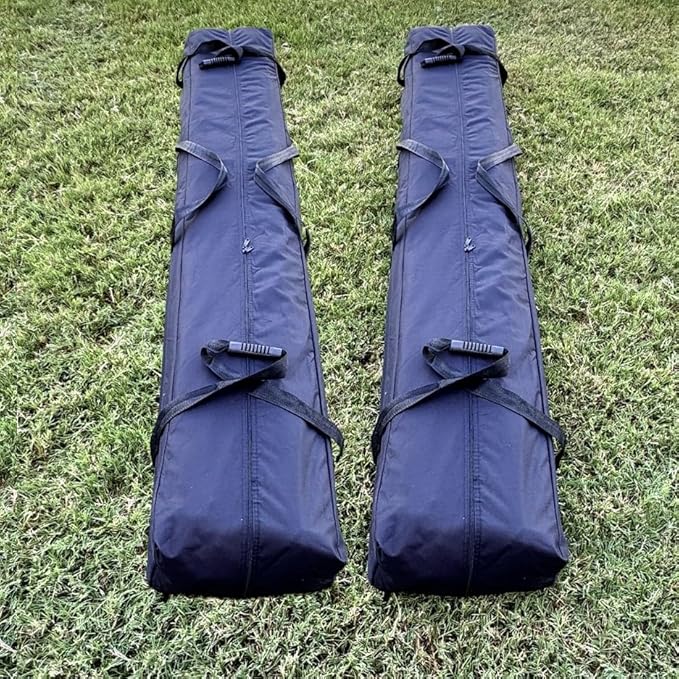 DELTA 20'x16' Budget PE Party + (2) Long Storage Bags for Parties, Outdoor Party Tents, Canopy Carpas para Fiestas, Wedding Party Event Canopy with Waterproof Top (B Model)