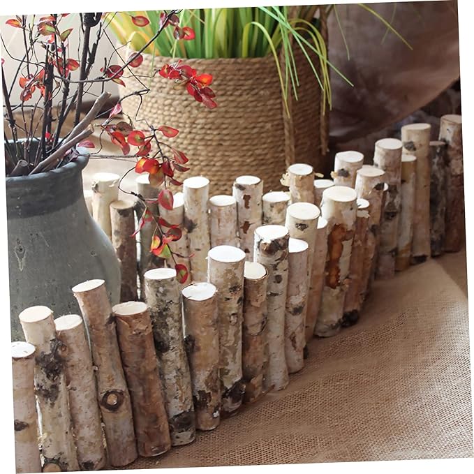 1Pc Adorable Miniature Fence for DIY Fairy Gardens Succulent Landscapes Indoor Durable Crafting Accessory for Plants and Garden Projects