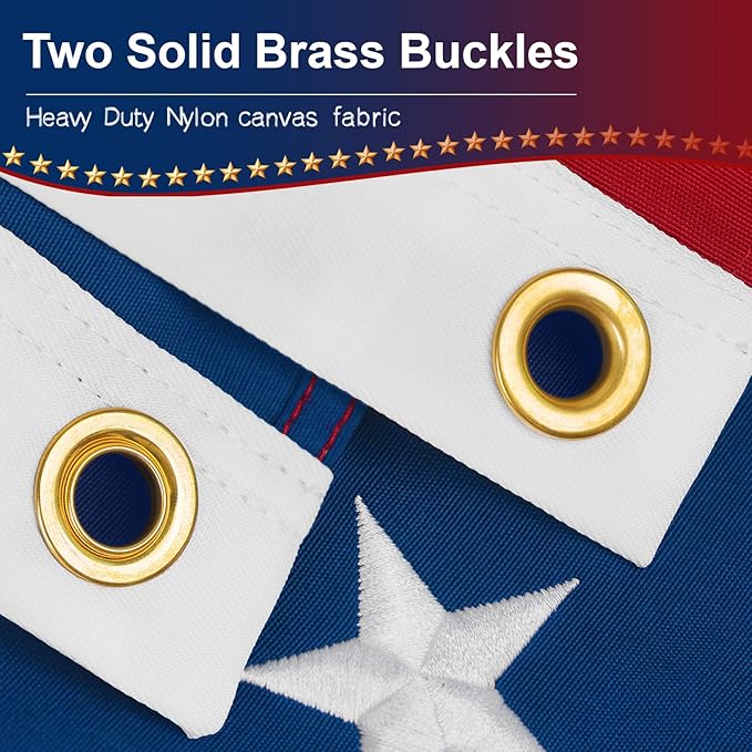 ﻿Durable American Flags Outdoor Heavy Duty,America Flag For Outside 3x5,Usa Flag 3x5FT American Flag Premium US Flags,Long Lasting 3x5ft American Flags,Us American Flag,All-Weather Use United States Flags