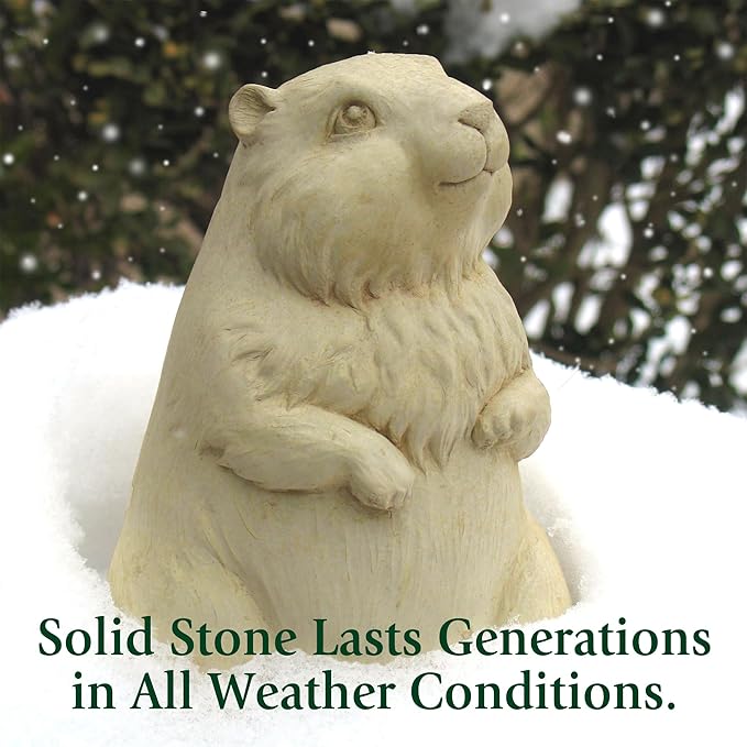Carruth Studio, Green Man Wall Plaque Figurine, Original Sculpture Handcrafted in Stone, Artisan Made