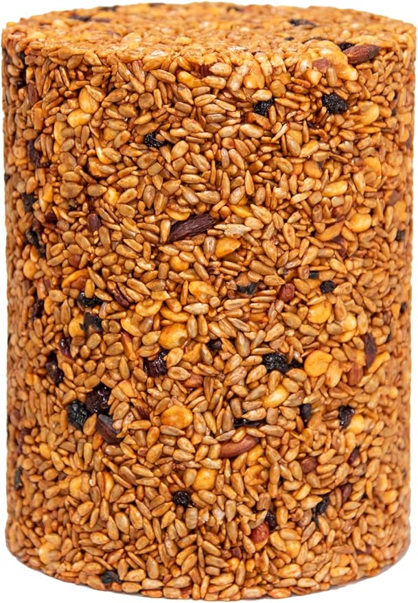 JCs Wildlife Squirrel Stopper No Mess, No Waste Large Cylinder with Hole 4.5lbs (2-Pack)