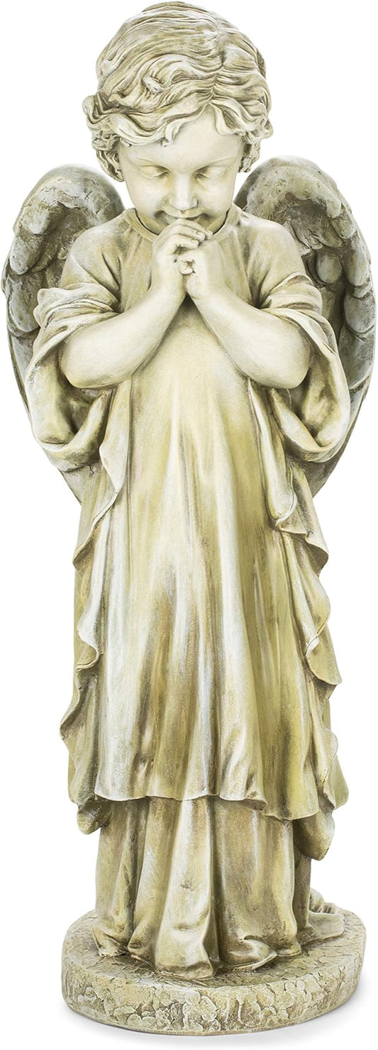 Joseph's Studio by Roman, 26" H Praying Angel Garden Statue, Religious Outdoor Decor