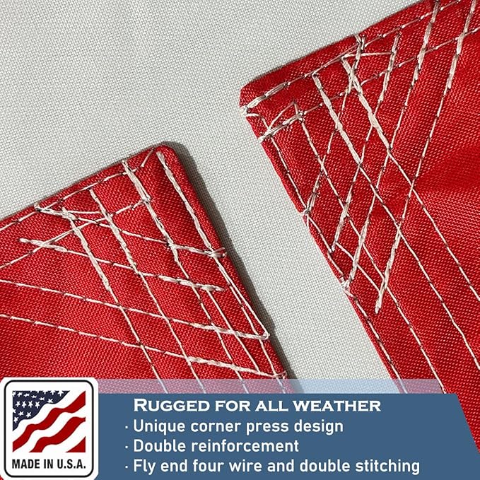 California Republic State State Flags 3x5 Outdoor Heavy Duty Double Sided Nylon Vivid Color Anti-Fading with 2 Brass Grommets for Home/Company/Indoor Outdoor Decoration
