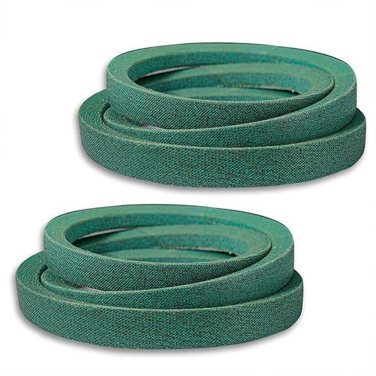 2 Pack 954-04050A Snow Thrower Auger Belt for MTD Craftsman Troy-Bilt Yard Man Yard Machines Snowblower 754-04050 754-04050A (1/2'' x 35'')