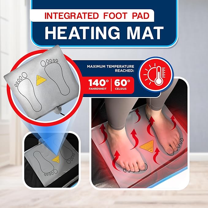 TopMaster Foldable Sauna Infrared, Portable Sauna for Home, Sauna Tent Sauna Box, Indoor Portable Sauna, Zip Up Sauna Room with 1300W Power, Max 140°F Sauna, Black
