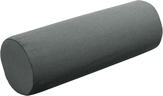 Cushion Source 20" x 6" Sunbrella Bolster Pillow, Indoor/Outdoor Decorative Support Pillow, Fade and Water Resistant, Sunbrella Charcoal