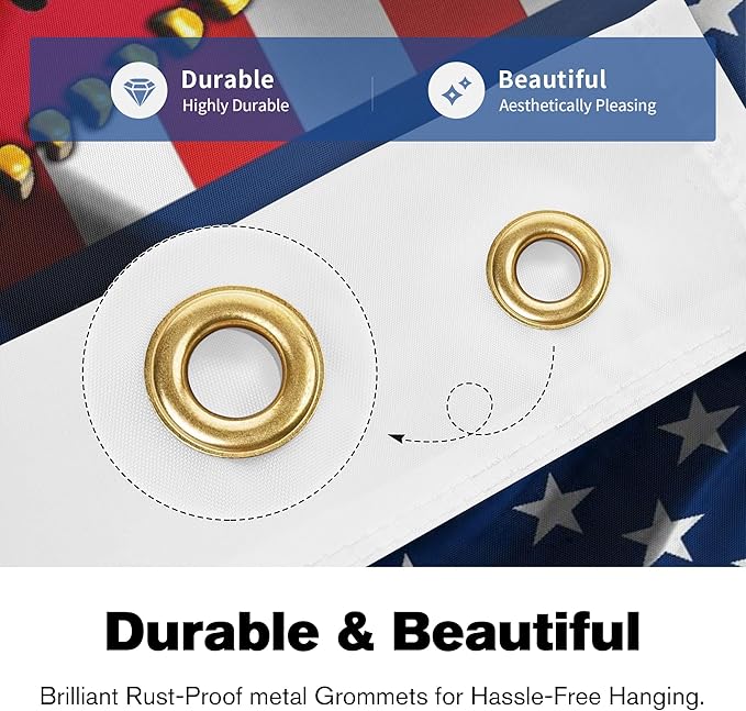Vintage American America Usa India Indian Flags For Outside Yard 3x5 Ft Double Sided Printed 100d Polyester Lightweight Garden Welcome Outdoor Banner Brass Grommets