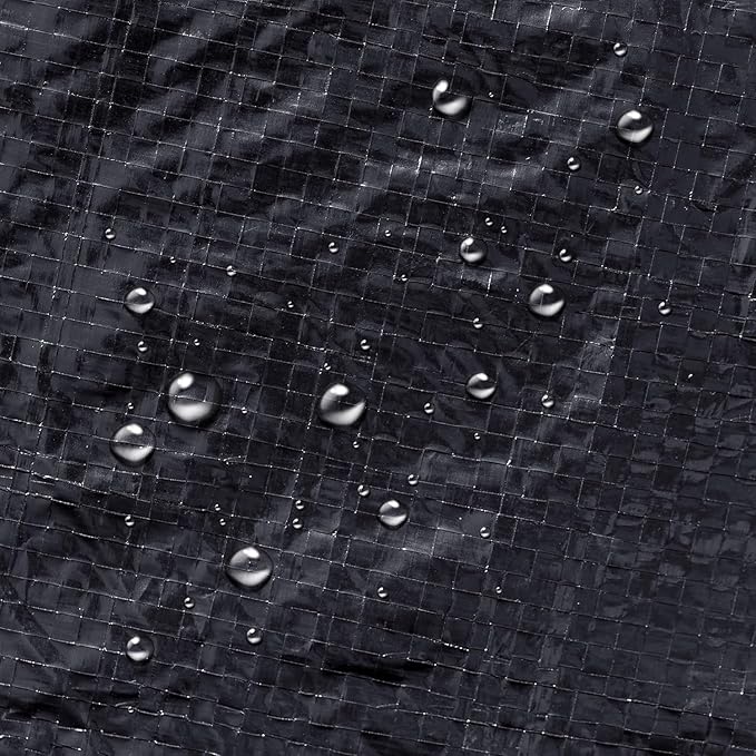 10’ ft. Round Pool Winter Cover for Above Ground Pools – 8-Year Warranty, Cold and UV Resistant, Weatherproof and Durable, Winch & Cable Included