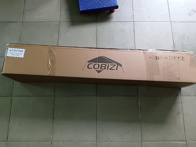 COBIZI 10x15 Pop Up Canopy with 4 Sidewall,Heavy Duty Canopy UPF 50+ All Season Wind Waterproof Commercial Outdoor Wedding Party Tents for Parties Gazebo with Carry Bag(10 x 15 ft Gray)