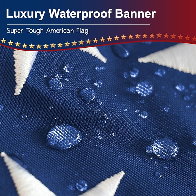 All-Weather Heavy-Duty 5x8 USA Flag,American Flag Outdoor Heavy Duty Embroidered Stars, Fade-Resistant Premium with Reinforced Stitching American Flags For Outside,US flags outdoor high wind