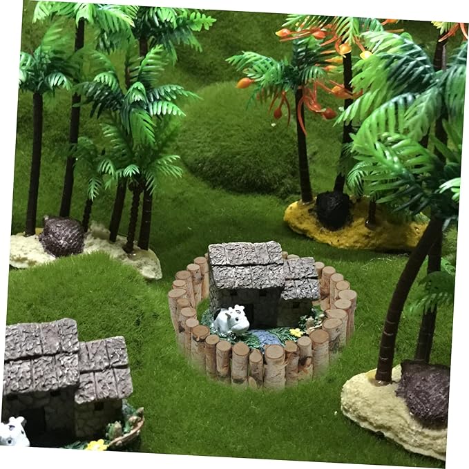 1Pc Adorable Miniature Fence for DIY Fairy Gardens Succulent Landscapes Indoor Durable Crafting Accessory for Plants and Garden Projects