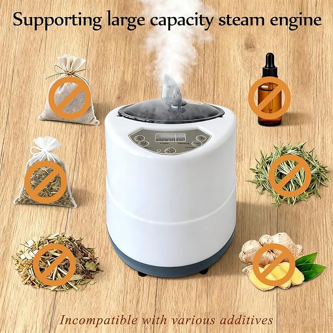 Sauna,2 Person Portable Steamer Sauna Set,Foldable Wet Sauna Tent Set with 2.5L 1500W Steamer,Full Size Home Sauna,with Folding Chair,Remote Control,Blue