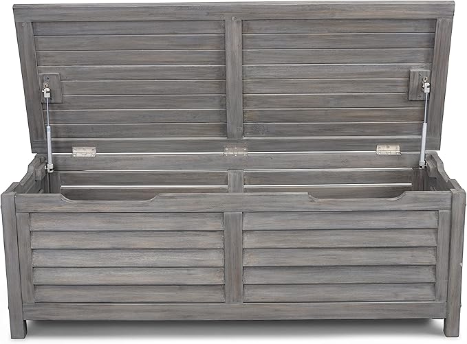 Homestyles 5664-25 Maho Deck Box, Grey