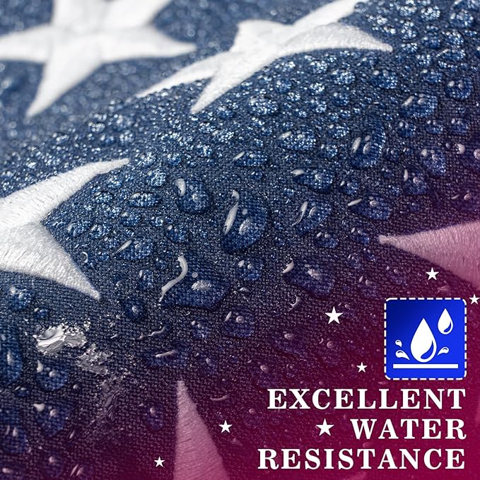 High Wind American Flag for Outdoor 20x30 Ft - Heavy Duty Allegiance US Flag with Embroidered Stars, Sewn Stripes & Brass Grommets All Weather Fade Resistant for Outside Use