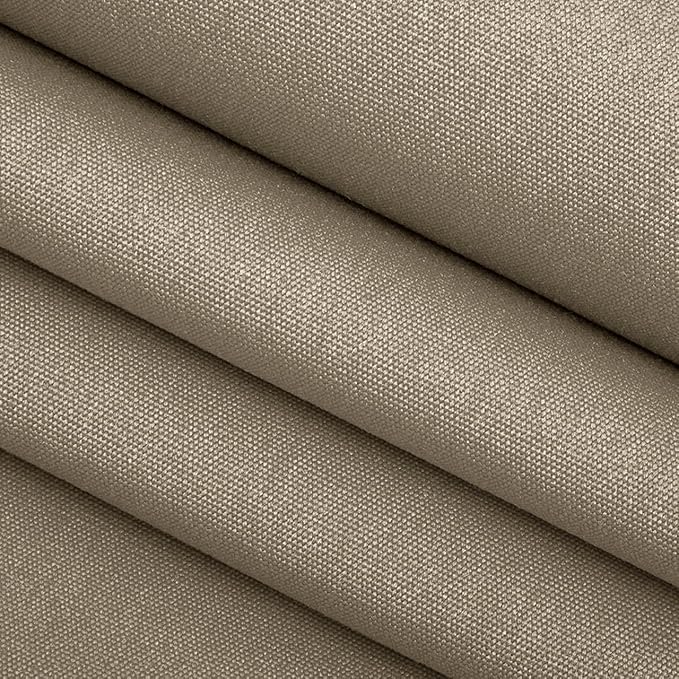 RSH DECOR: Sunbrella Square Throw Pillows Set of 2 | 17" x 17" | Water and Fade-Resistant Performance Fabric | Outdoor Pillow Covers with Down-Alternative Inserts | Canvas Taupe