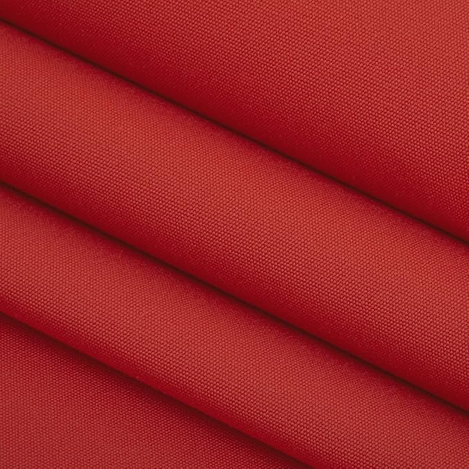 RSH DECOR: Sunbrella Square Throw Pillows Set of 2 | 20" x 20" | Water and Fade-Resistant Performance Fabric | Outdoor Pillow Covers with Down-Alternative Inserts | Canvas Jockey Red