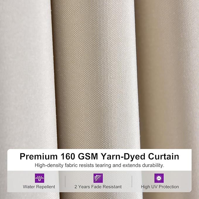 PURPLE LEAF 12' x 14' Outdoor Hardtop Gazebo, Champagne Aluminum Frame with Galvanized Steel Double Roof, Curtains and Netting for Patio Lawn and Garden