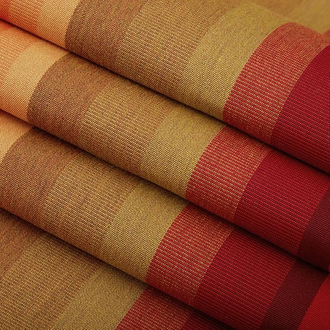RSH DECOR: Sunbrella Pillow Covers Set of 4 | Covers Only - 26" x 16" | Outdoor Lumbar Pillow Covers Crafted with Sunbrella Performance Fabric | Astoria Sunset