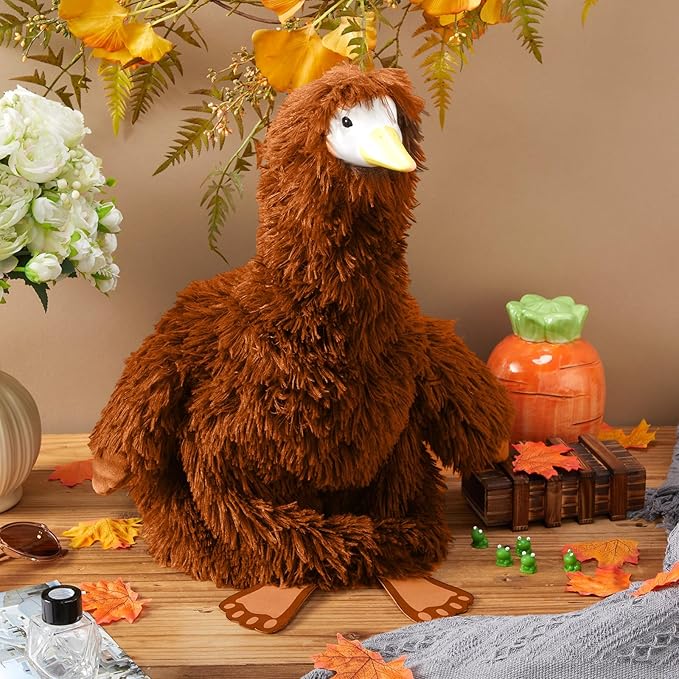 Vinsot Halloween Outdoor Porch Geese Outfit, 23" Patio Yard Porch Desk Goose Coat, Lawn Goose Accessories