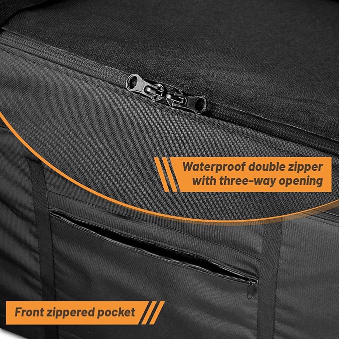 Kingling Universal Grill Carry Bag Fits for Blackstone 1860 Gas Grill & GD4002T Grill Heavy-Duty Carrying Storage Bag Grill Covers for Portable Propane Tabletop Grills BBQ Cover - 42"L x 25"W x 15"H