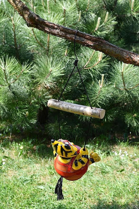 Ceramic Garden Decor - Cat Lawn Stake - Outdoor Statue - Perfect, Unique Gifts for Gardeners Woman, Men, Yard Gifts - Handmade, Frostproof