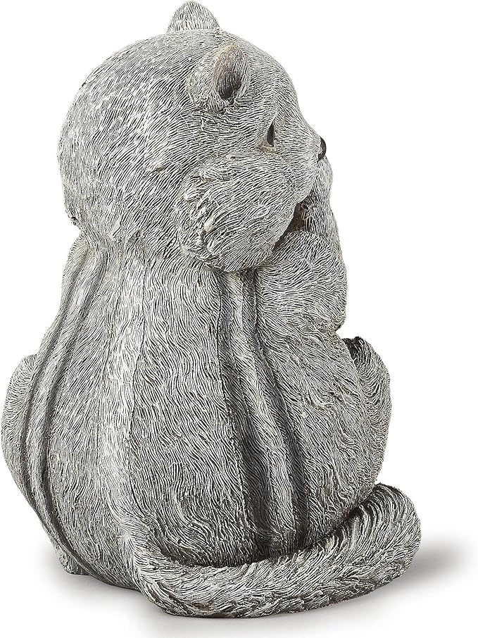 Roman Garden - Chipmunk Statue, 8.75" H, Pudgy Pals Collection, Resin and Dolomite, Decorative, Garden Gift, Home Outdoor Decor, Durable, Long Lasting