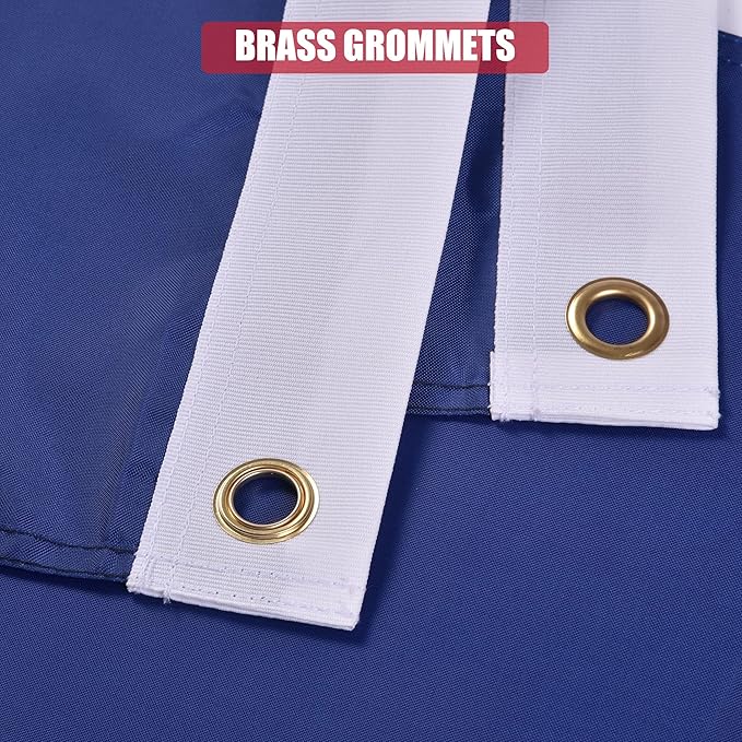Colorado State Flag 6x10 Ft, Deluxe Full Embroidered Heavy Duty 100% Polyester Durable CO Outside Flags, Indoor/Outdoor, Sewn Stripes and Brass Grommets