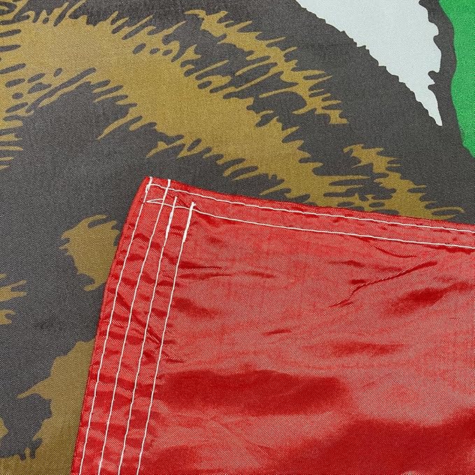 Jayus Double Sided California Republic Sates Flags 2x3 FT Outdoor - Vivid Colors 3Ply Cali CA Bear Flags Banners- Heavy Duty 100% Polyester with 2 Brass Grommets