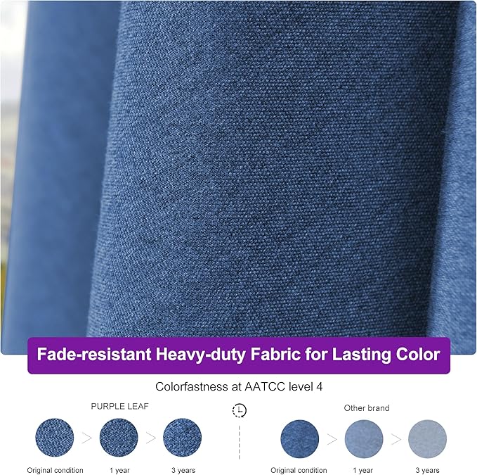 PURPLE LEAF 10 FT Cantilever Patio Umbrella Outdoor Umbrella with 220lbs Base Large Square Windproof Offset Umbrella for Pool Deck Garden, Ocean Slate