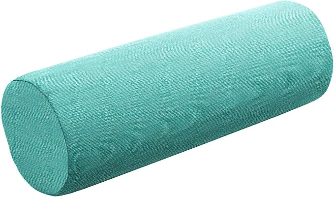Cushion Source 20" x 6" Sunbrella Bolster Pillow, Indoor/Outdoor Decorative Support Pillow, Fade and Water Resistant, Sunbrella Perspective Bliss Breeze