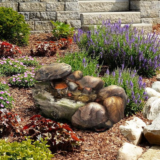 Go Yard Cascading Stone Fountain